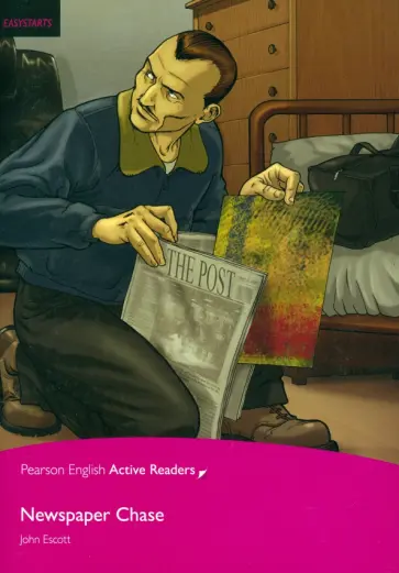 John Escott - Newspaper Chase. Easystarts +CD обложка книги