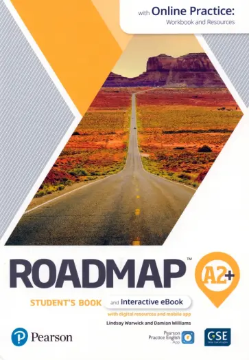Warwick, Williams - Roadmap. A2+. Student's Book and Interactive eBook with Online Pracrice, Digital Resources and App обложка книги