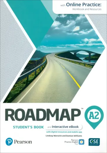 Warwick, Williams - Roadmap. A2. Student's Book and Interactive eBook with Online Pracrice, Digital Resources and App обложка книги