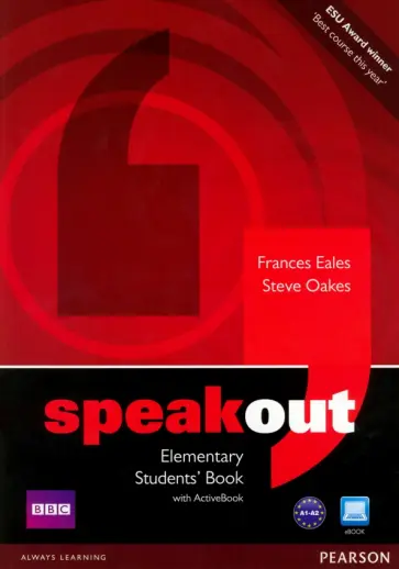 Eales, Oakes - Speakout. Elementary. A1-A2. Students Book with DVD Active Book Multi Rom Eales, Oakes - Speakout. Elementary. A1-A2. Students Book with DVD Active Book Multi Rom обложка книги