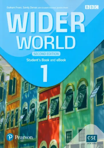 Fruen, Sharman - Wider World. Second Edition. Level 1. Student's Book with eBook and App Fruen, Sharman - Wider World. Second Edition. Level 1. Student's Book with eBook and App обложка книги