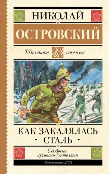 Николай Островский - Как закалялась сталь обложка книги