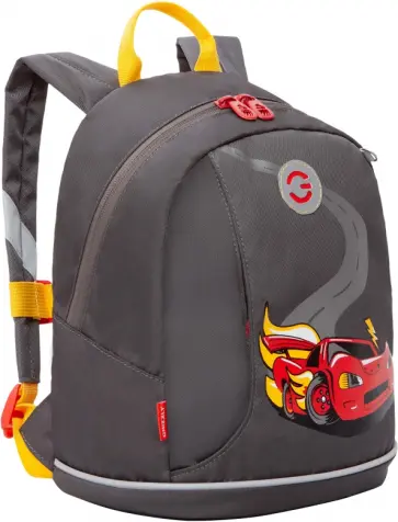 Рюкзак детский, серый Рюкзак детский, серый обложка книги