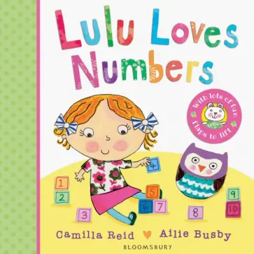 Camilla Reid - Lulu Loves Numbers обложка книги