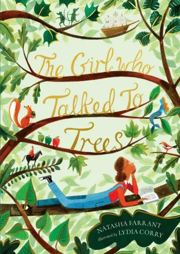 Natasha Farrant - The Girl Who Talked to Trees обложка книги