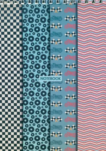 Блокнот Абстракция, А5, 80 листов, клетка обложка книги