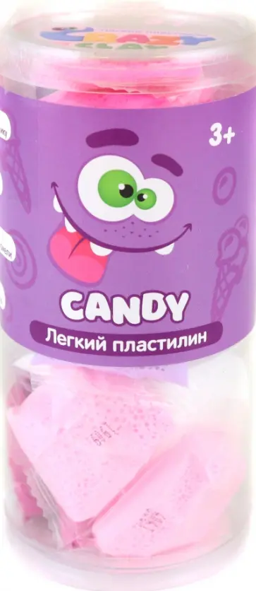 Пластилин легкий Candy Пластилин легкий Candy обложка книги