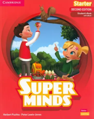 Puchta, Lewis-Jones - Super Minds. 2nd Edition. Starter. Student's Book with eBook Puchta, Lewis-Jones - Super Minds. 2nd Edition. Starter. Student's Book with eBook обложка книги
