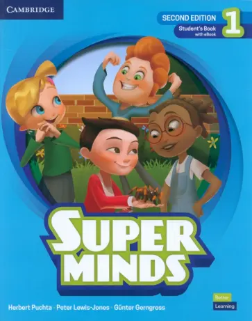 Puchta, Gerngross - Super Minds. 2nd Edition. Level 1. Student's Book with eBook обложка книги