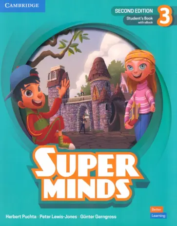 Puchta, Gerngross - Super Minds. 2nd Edition. Level 3. Student's Book with eBook обложка книги