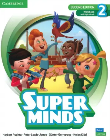 Puchta, Gerngross - Super Minds. 2nd Edition. Level 2. Workbook with Digital Pack Puchta, Gerngross - Super Minds. 2nd Edition. Level 2. Workbook with Digital Pack обложка книги