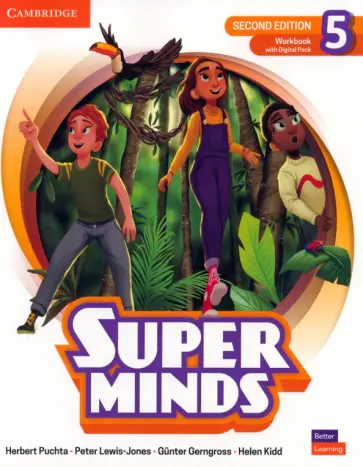 Puchta, Gerngross - Super Minds. 2nd Edition. Level 5. Workbook with Digital Pack Puchta, Gerngross - Super Minds. 2nd Edition. Level 5. Workbook with Digital Pack обложка книги