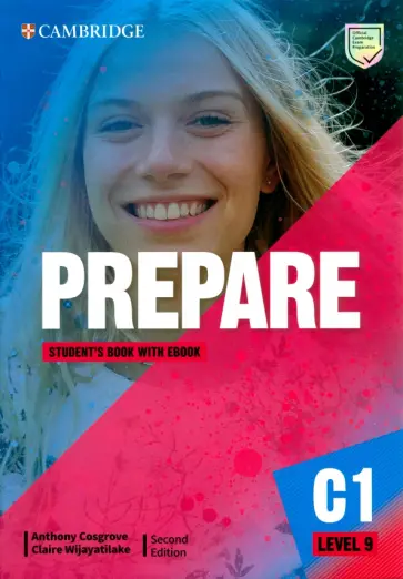 Cosgrove, Wijayatilake - Prepare. 2nd Edition. Level 9. Student's Book with eBook Cosgrove, Wijayatilake - Prepare. 2nd Edition. Level 9. Student's Book with eBook обложка книги