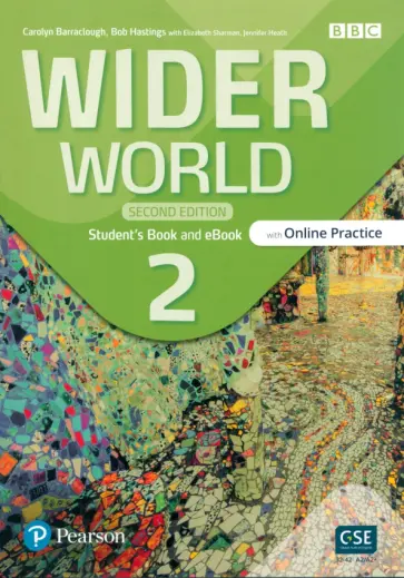 Barraclough, Sharman - Wider World. Second Edition. Level 2. Student's Book and eBook with Online Practice and App Barraclough, Sharman - Wider World. Second Edition. Level 2. Student's Book and eBook with Online Practice and App обложка книги