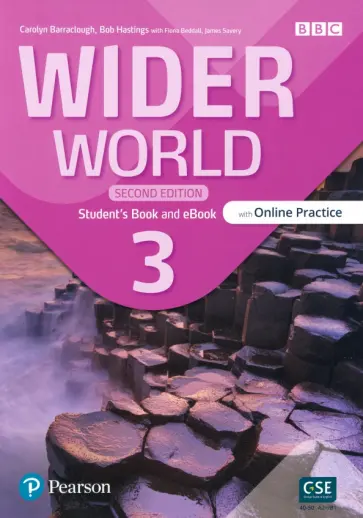 Barraclough, Hastings - Wider World. Second Edition. Level 3. Student's Book and eBook with Online Practice and App Barraclough, Hastings - Wider World. Second Edition. Level 3. Student's Book and eBook with Online Practice and App обложка книги