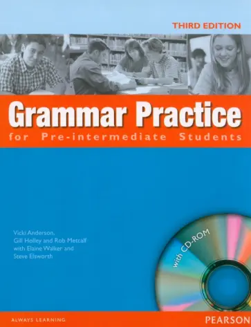 Anderson, Holley - Grammar Practice for Pre-Intermediate Students. 3rd Edition. Student Book without Key (+CD) Anderson, Holley - Grammar Practice for Pre-Intermediate Students. 3rd Edition. Student Book without Key (+CD) обложка книги