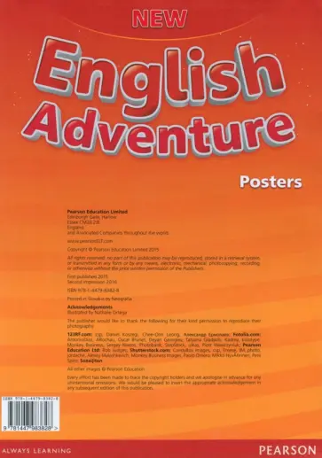 New English Adventure. Level 2. Posters New English Adventure. Level 2. Posters обложка книги