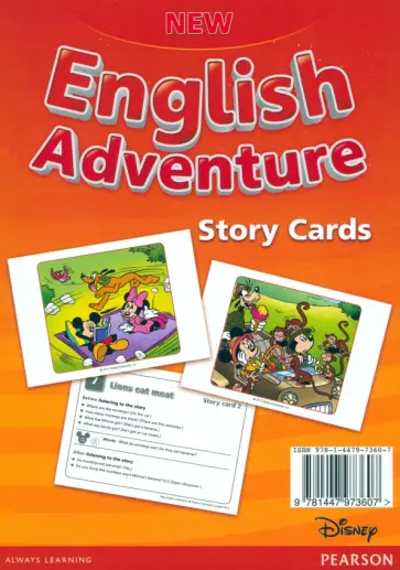 New English Adventure. Level 2. Story cards обложка книги