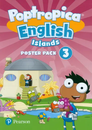 Poptropica English Islands. Level 3. Posters обложка книги