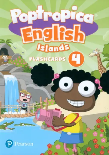 Poptropica English Islands. Level 4. Flashcards обложка книги