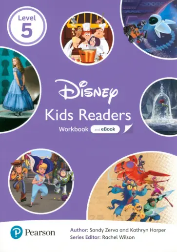 Zerva, Harper - Disney Kids Readers. Level 5. Workbook with eBook Zerva, Harper - Disney Kids Readers. Level 5. Workbook with eBook обложка книги