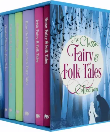 Andersen, Перро - The Classic Fairy & Folk Tales Collection Box Set обложка книги
