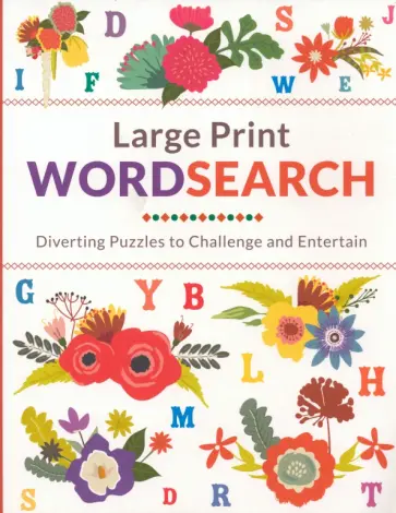 Large Print Wordsearch обложка книги