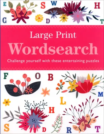 Eric Saunders - Large Print Wordsearch. Challenge Yourself with These Entertaining Puzzles обложка книги