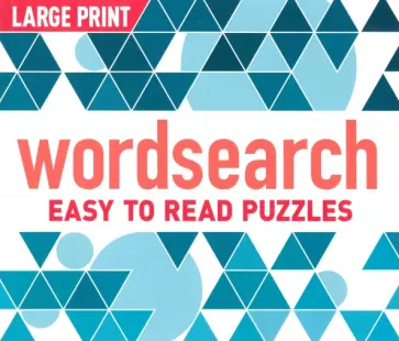Large Print Wordsearch обложка книги