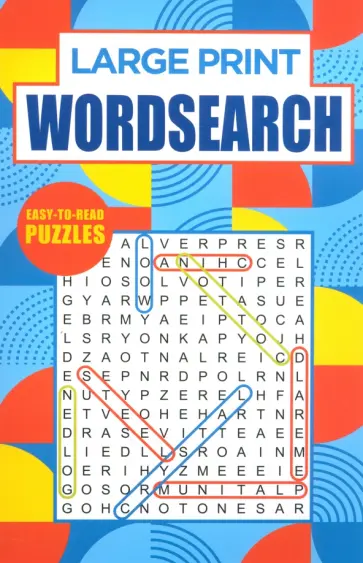 Eric Saunders - Large Print Wordsearch. Easy-to-Read Puzzles обложка книги