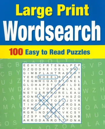 Large Print Wordsearch обложка книги