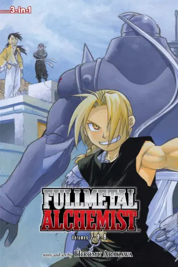 Hiromu Arakawa - Fullmetal Alchemist. 3-in-1 Edition. Volumes 7-8-9 обложка книги
