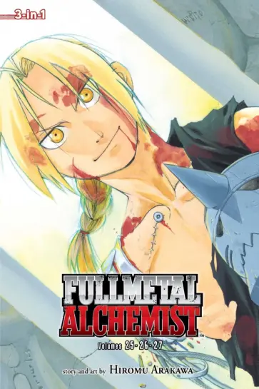 Hiromu Arakawa - Fullmetal Alchemist. 3-in-1 Edition. Volume 9 обложка книги