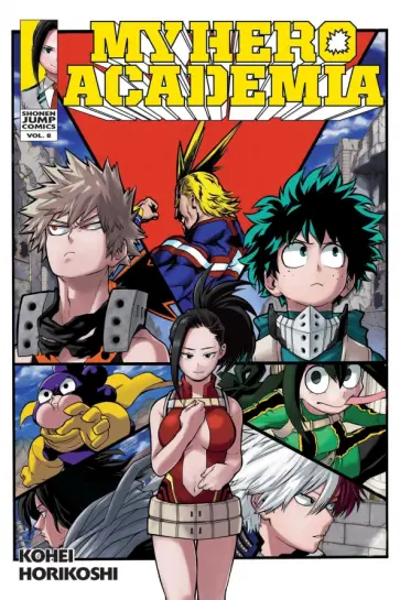 Kohei Horikoshi - My Hero Academia. Volume 8 обложка книги