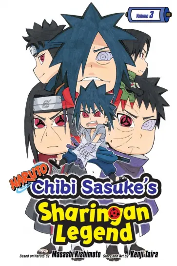 Kenji Taira - Naruto. Chibi Sasuke's Sharingan Legend. Volume 3 обложка книги