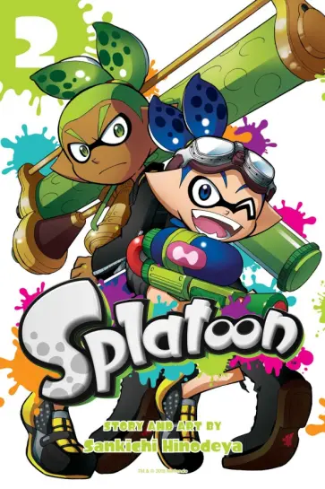 Sankichi Hinodeya - Splatoon. Volume 2 обложка книги