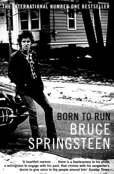 Bruce Springsteen - Born to Run обложка книги