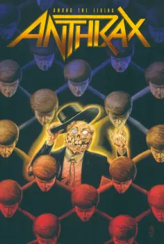 Rob Zombie - Anthrax. Among The Living обложка книги