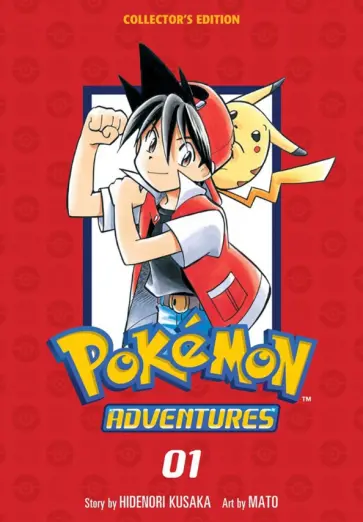 Hidenori Kusaka - Pokemon Adventures Collector's Edition. Volume 1 обложка книги