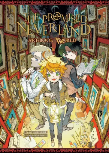 Kaiu Shirai - The Promised Neverland. Art Book World обложка книги