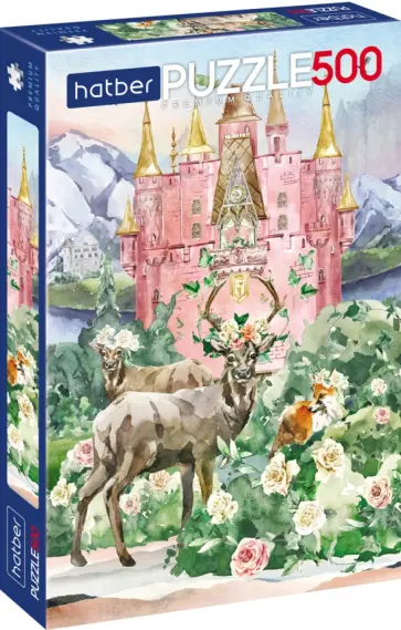Puzzle-500 Сказочный замок Puzzle-500 Сказочный замок обложка книги