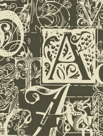 Ежедневник недатированный Шрифты, А6, 112 листов обложка книги