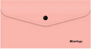 Папка-конверт на кнопке Instinct, фламинго, С6 обложка книги