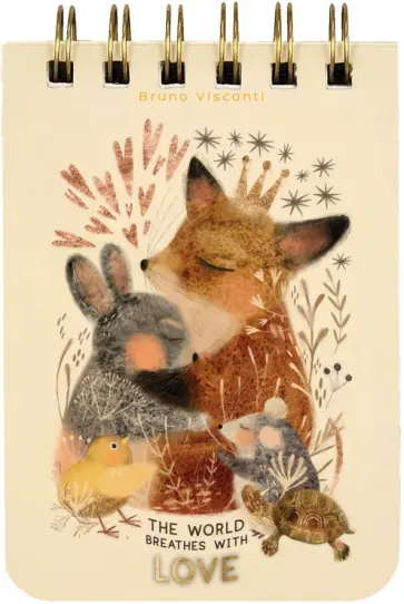 Блокнот Любовь, как она есть, А7, 100 листов, линия обложка книги