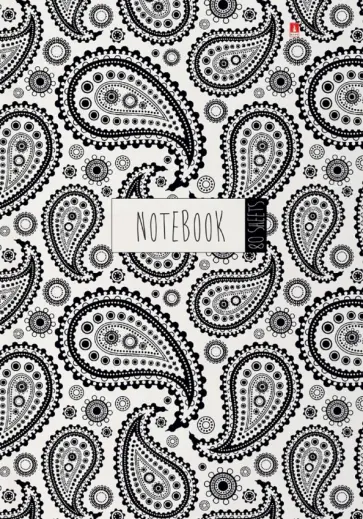 Блокнот-престиж Black&White, А5, 80 листов, клетка Блокнот-престиж Black&White, А5, 80 листов, клетка обложка книги