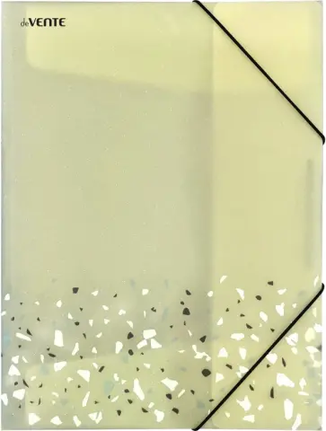 Папка с резинкой Crystal Dream, салатовая, А4 Папка с резинкой Crystal Dream, салатовая, А4 обложка книги