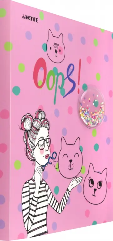 Папка с 20 вкладышами Oops!, A4 Папка с 20 вкладышами Oops!, A4 обложка книги