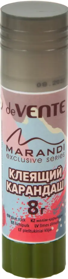 Клей-карандаш PVP-основа Marandi, 8 гр, в ассортименте обложка книги