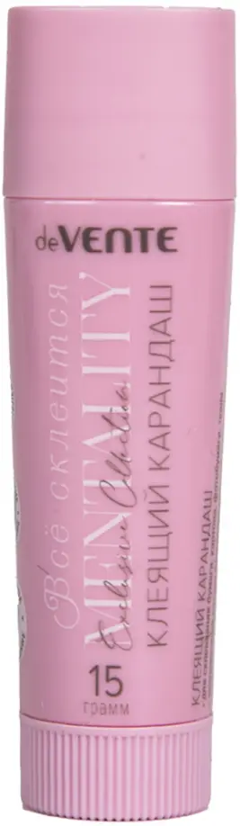 Клей-карандаш Mentality, PVP-основа, 15 гр, в ассортименте обложка книги