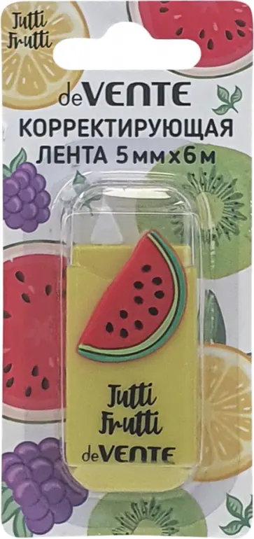 Корректирующая лента Tutti-Fruti. Watermelon Корректирующая лента Tutti-Fruti. Watermelon обложка книги